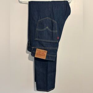 Levi's Men's Dark Blue Straight Jeans